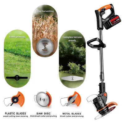 Guadaña TurboBlade™ – con Batería Extra + Accesorios Regalo