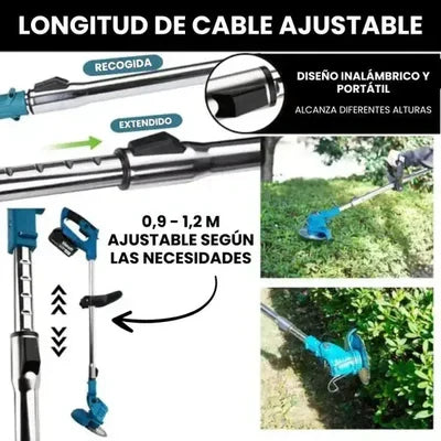 Guadaña TurboBlade™ – con Batería Extra + Accesorios Regalo
